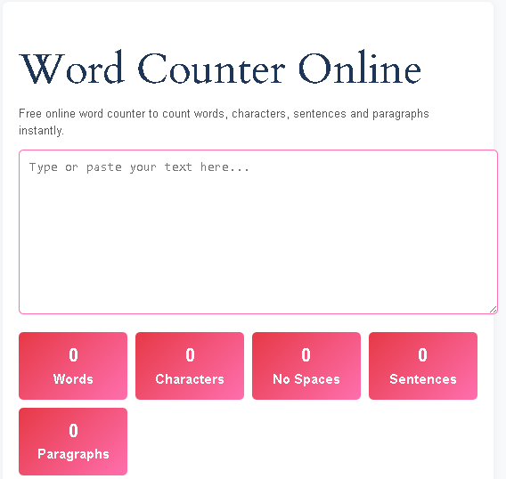 word counter